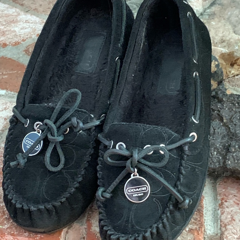 Coach Antonia Suede Moccasin
